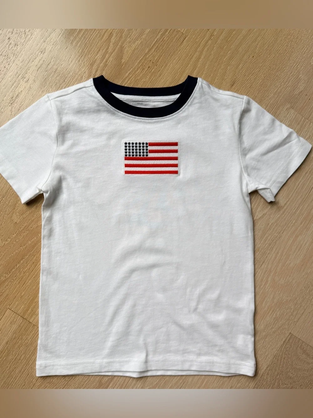 Janie and Jack Flag Tee - Size 5